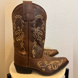 EUC Girls Smoky Mountain Cowboy Boots